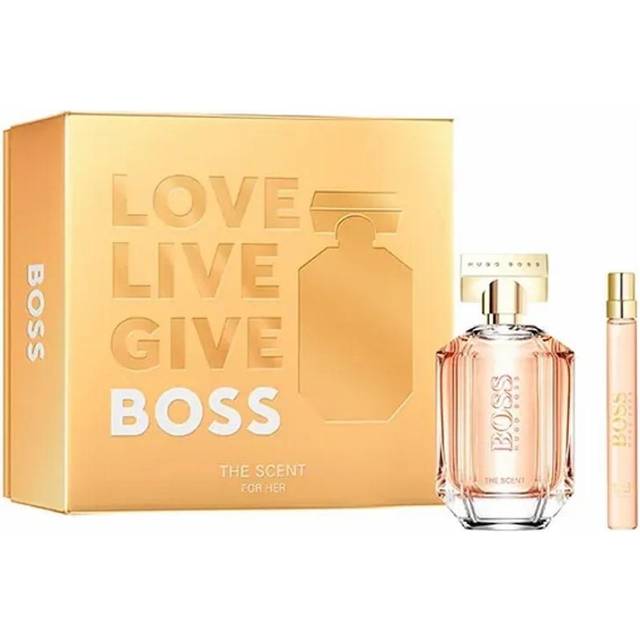 Hugo Boss The Scent For Her Gift Set 100ml Eau De Parfum + 10ml Eau De Parfum