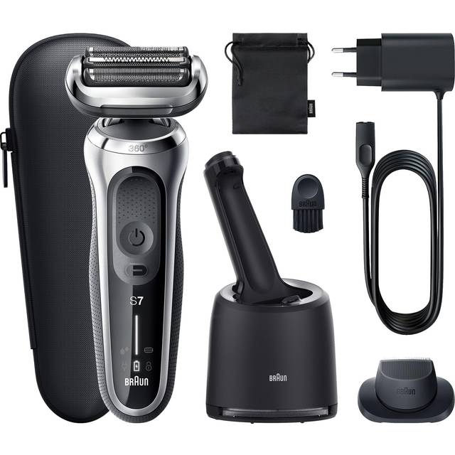 Braun Series 7 71-S7200c, Folierakapparat, Svart, Silver, Batteri, Litium-Ion (Li-Ion), 50 min, 5 min