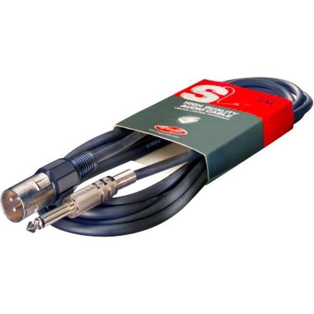 Stagg SAC3PXMDL 6mm Audio to XLR Male 3 Pin Cable - 3m