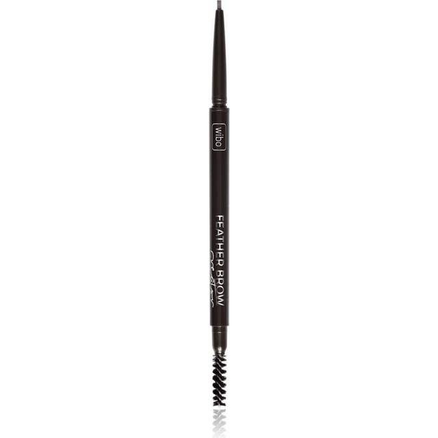 Wibo eyebrow pencil with the FEATHER BROW DARK brush