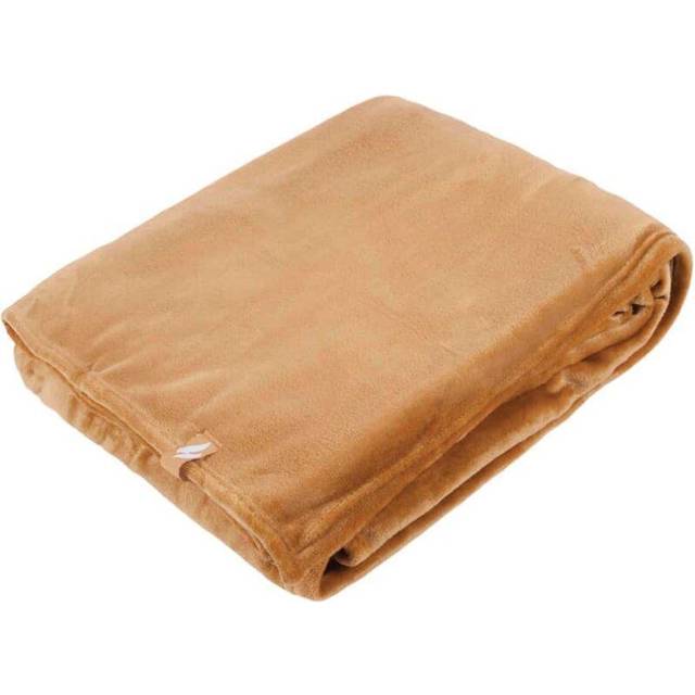(180 x 200 cm, Gold Dust) Extra Soft Warm 1.7 TOG  Luxury Thermal Fleece Blanket - 180 x 200 cm