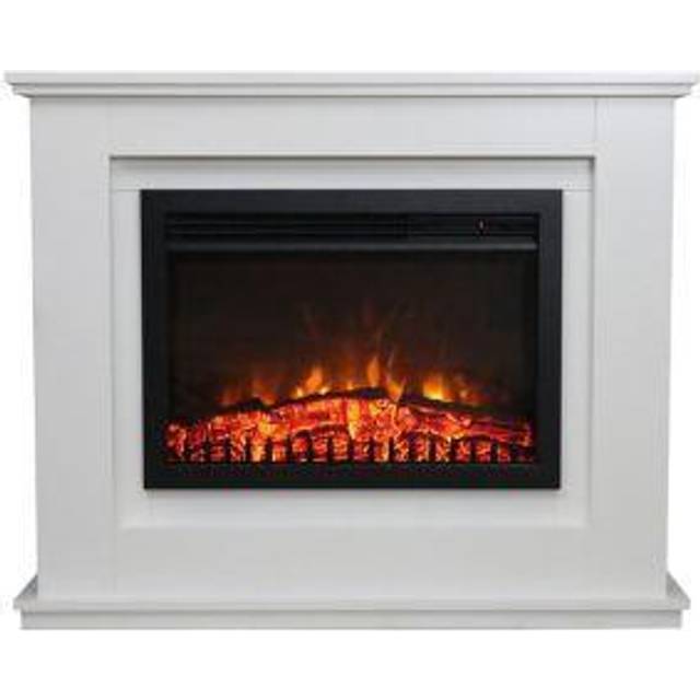 Focal Point Fires 2kW Medford LED Electric Suite - White, White
