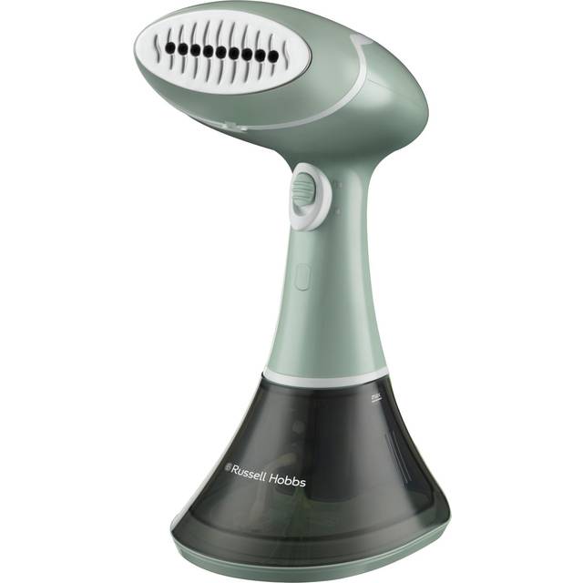 Russell Hobbs Handhållen steamer [1600W, 22g/min Ånga] (Antibakteriell, Snabb uppvärmning, rostfritt sula, resvänlig, 200ml vattentank, Luddborste medföljer) Steam Genie Essential 25592-56
