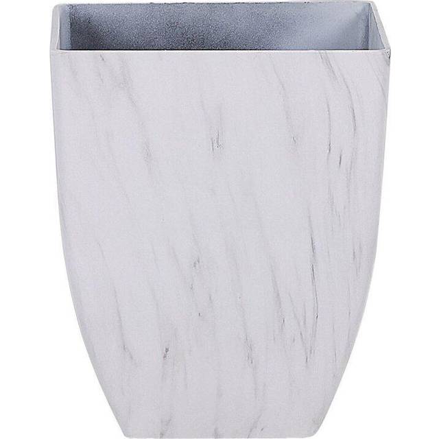 Plant Pot MIRO Stone 35 cm White