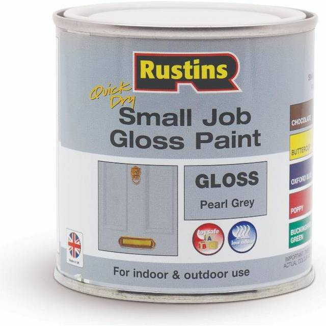Rustins Quick Dry Small Job Gloss Pearl Grey 250ml