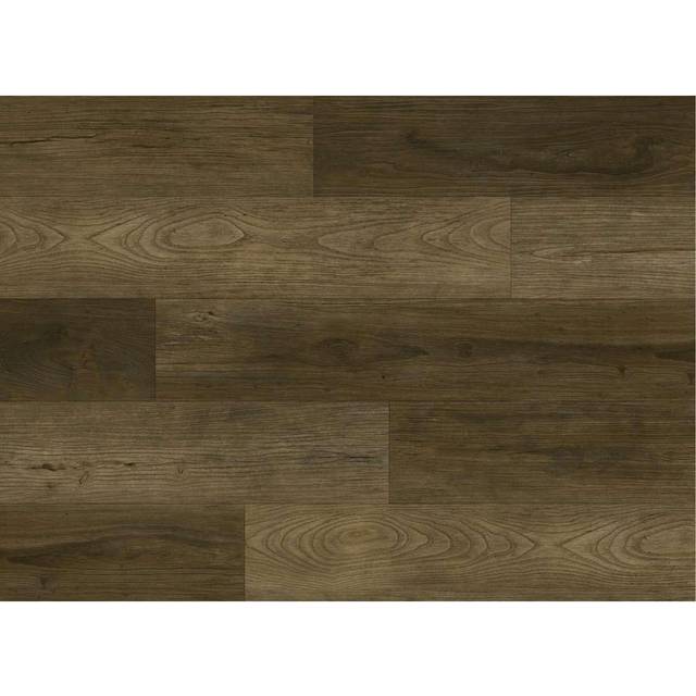 Kraus Rigid Core Luxury Vinyl Tile 2.2m2, 10 Pack - Kielder Medium Oak, Brown