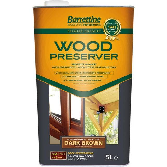 Shed &amp; Fence Treatment (5L) - Dark Brown