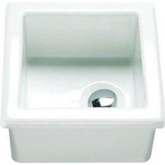 Rak Ceramics - rak Laboratory 2 Ceramic Belfast Kitchen Sink 1.0 Bowl 330mm l x 330mm w - Alpine White