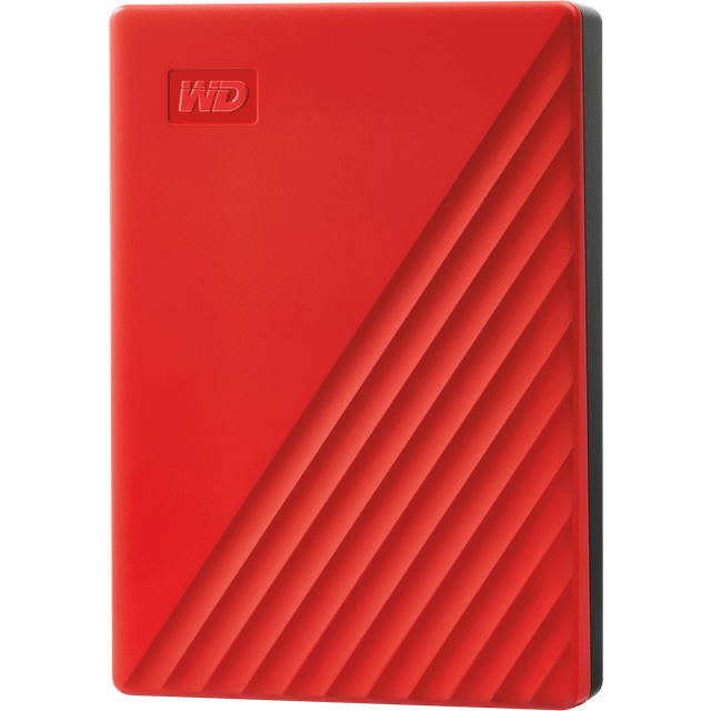 WD 5TB My Passport, Red - WDBPKJ0050BRD-WESN