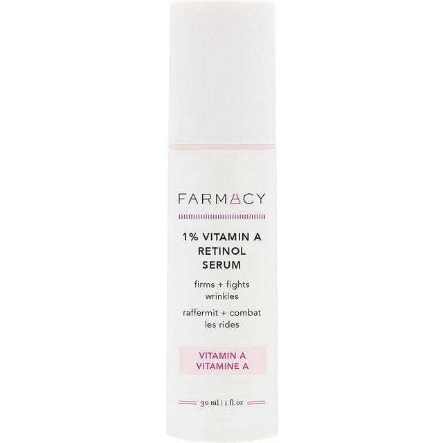 Farmacy Retinol Serum for Face - 1% Vitamin A Anti Aging Serum - Resurfacing Wrinkle Serum Formulated with Encapsulated Retinol + Ceramide NP to Preve