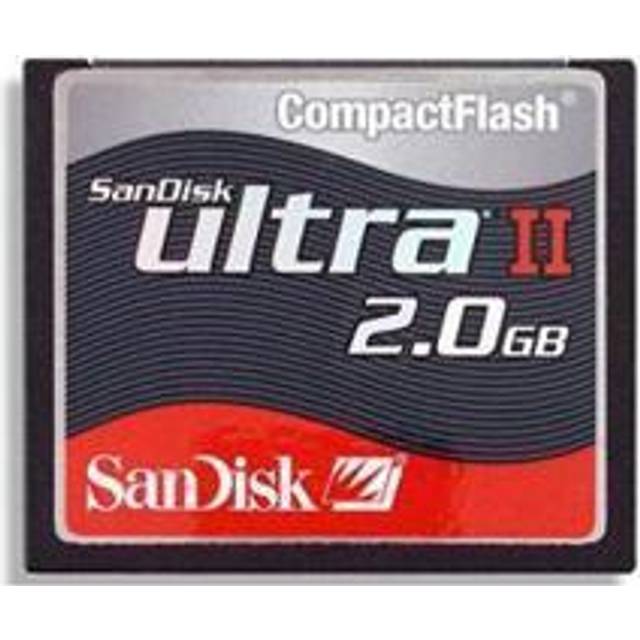 2GB Sandisk Ultra II Compactflash Card 15mb/s Sdcfh-2048 100% Genuine New