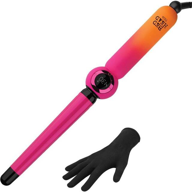 Bed Head Rock N Waver Digital Tapered Curling Wand  NaturalLooking  Textured Waves  341 in