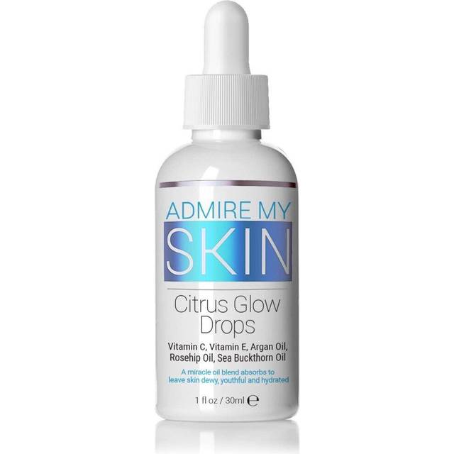 Admire My Skin Vitamin C Oil For Glowing Skin - This Oil For Face Contains Vitamin E Oil + Argan Oil + Rosehip Oils - A True...