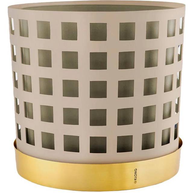 Klong - Trio Square Kruka 28 Cm / Large - Beige