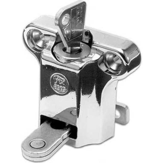 Fönsterlås ASSA 2820 för inåtgående fönster - Blank krom