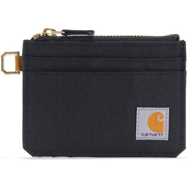 Carhartt Nylon Duck Zipper, wallet , color: Black , size: One Size
