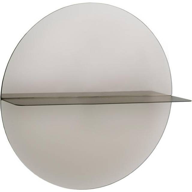 Asplund Otto spegel green khaki, small, klart spegelglas
