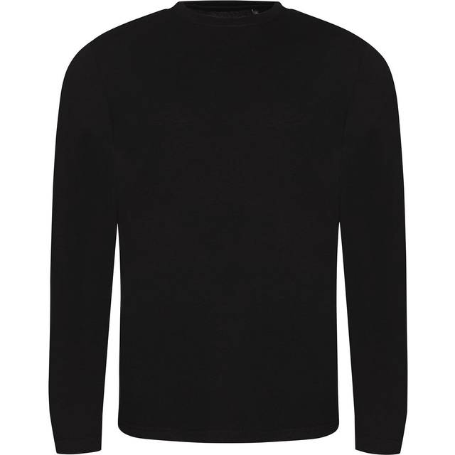 (S, Heather Grey) AWDis Mens Long Sleeve Tri-Blend T-Shirt