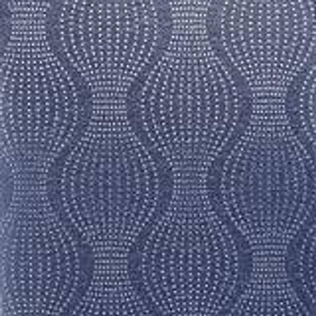 Navy blue dot wallpaper metallic shimmer textured vinyl feature wall living room