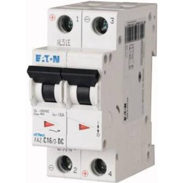 FAZ-C4/2-DC - Miniature circuit breaker 2-p C4A FAZ-C4/2-DC