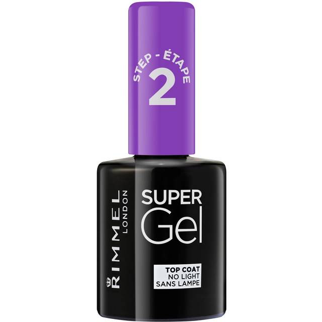 Rimmel Super Gel Step 2 Skyddande topplack med glans 12 ml