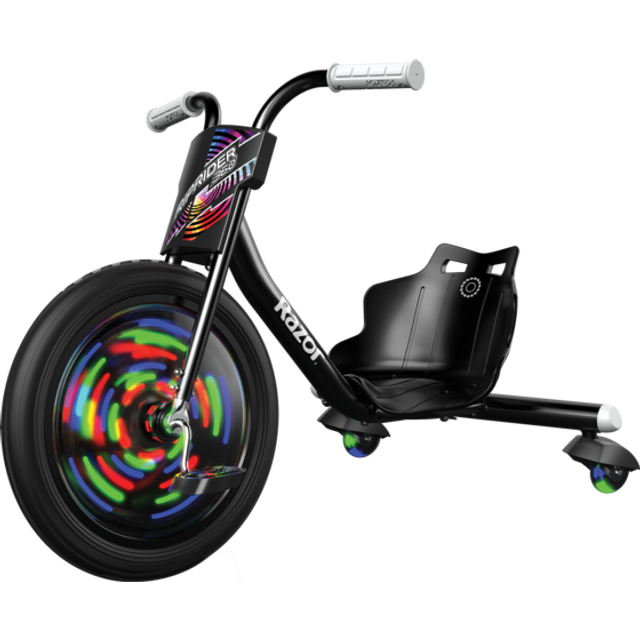 Razor Lightshow RipRider 360 Trike, Black