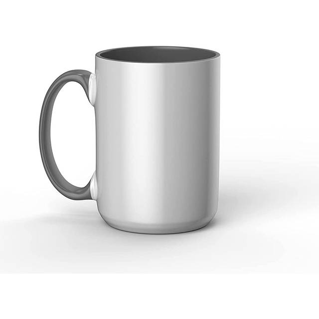 Cricut™ Beveled Ceramic Mug Blank | Grey | 15 oz/425 ml (1 Count)