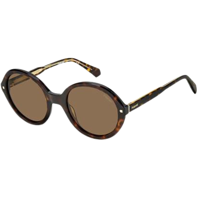 Polaroid Womens PLD4114SX Mens polarized sunglasses - Brown - One Size