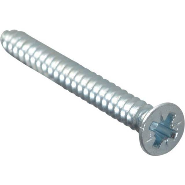 Forge FPSTCSK1128ZP Self-Tapping Screw Pozi CSK ZP 1.1 / 2in x 8 Forge Pack of 12