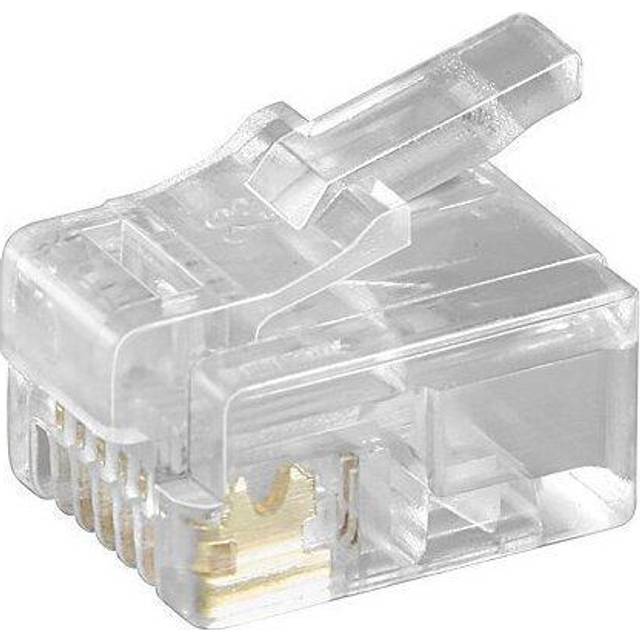 MicroConnect Modular Plug RJ12 6P6C, 10pcs