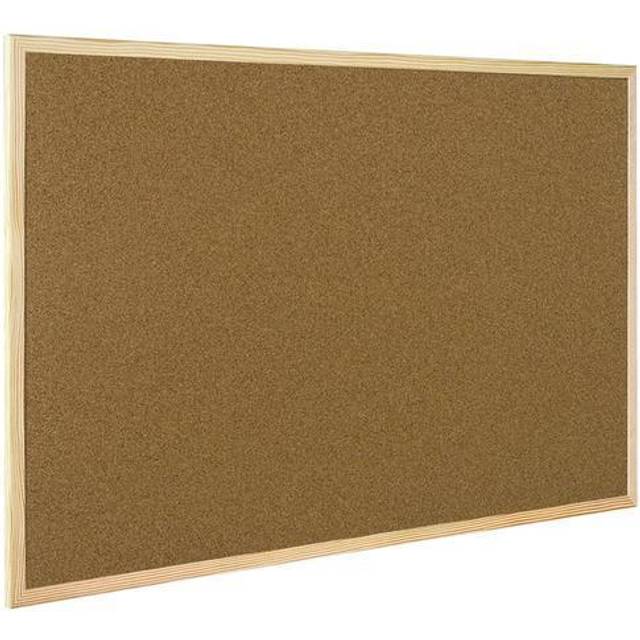 Q-Connect Lightweight Cork Noticeboard 400x600mm Ref KF03566