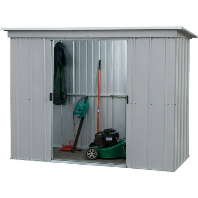 Yardmaster Store-All 64PZ Pent Metal Shed 1.84 x 1.04m - Zinc