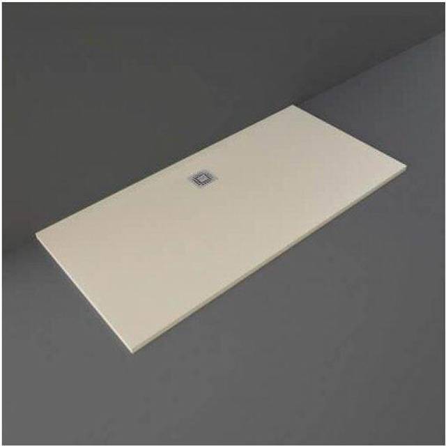 Rak Feeling Rectangle Shower Tray Slim 30mm Low Profile Cappuccino 1700 x 800mm - Brown