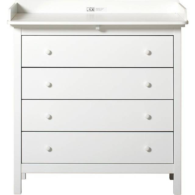 Oliver Furniture Puslekommode Med 4 Skuffer