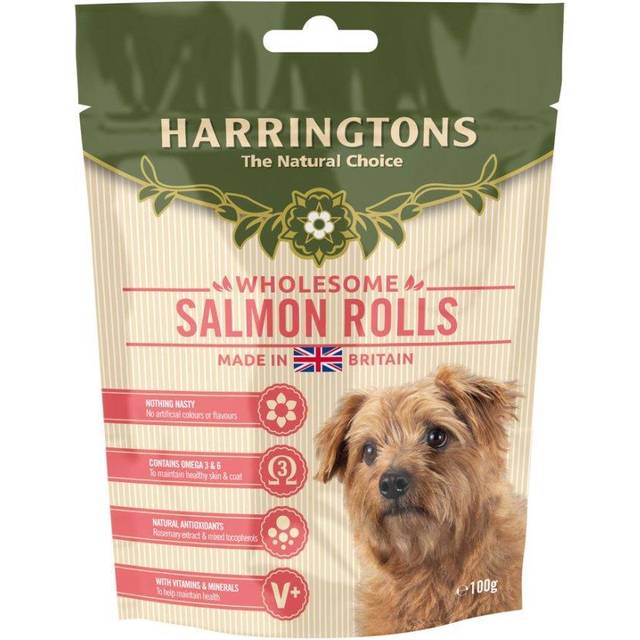 Harringtons Fresh Bakes Grain Free Fish Bites Freshly Prepared Salmon 100g