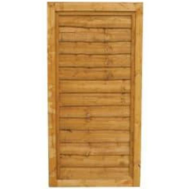 Forest 3' x 6' Wooden Lap Side Garden Gate (0.91m x 1.83m)