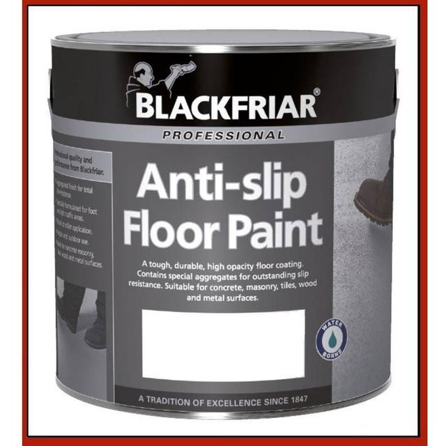 Blackfriar Anti-Slip Floor Paint Tile Red 5L