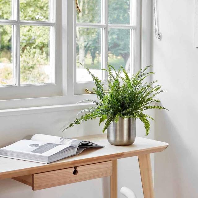 Chelsea Steel Plant Pot - Pewter