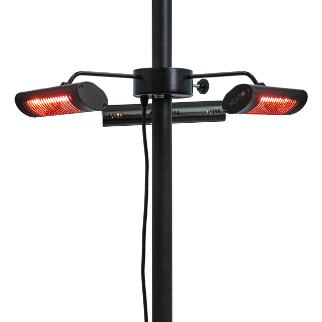 Heat1 eco high-line 3x670W terrassevarmer