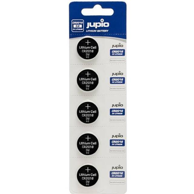 CR2016 3V Lithium Batteri 5-pack