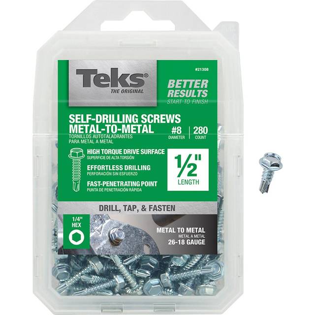 "SM SCRW HX #8X1/2"""""""" 2 (Pack of 1)"