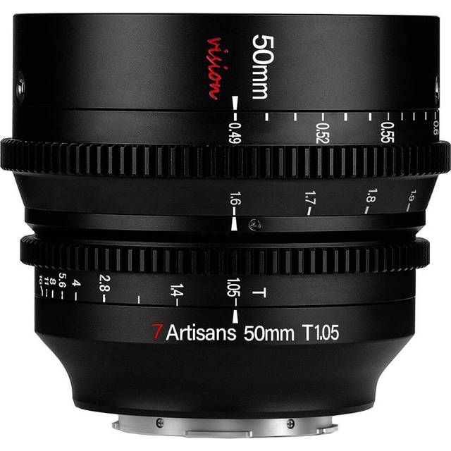 7artisans 50mm T1.05 Panasonic/Leica/Sigma (L Mount) Black | ✅ 5 years warranty
