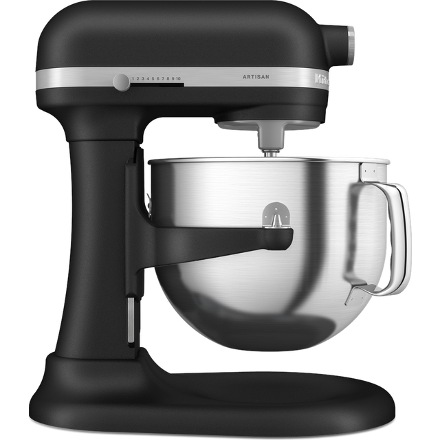 KitchenAid Artisan 5KSM70 köksmaskin med lyftarm 6,6 L Cast iron black - Svart