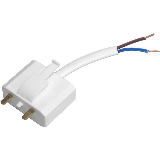 DCL lampproppar m sladd ojordad (Vit)