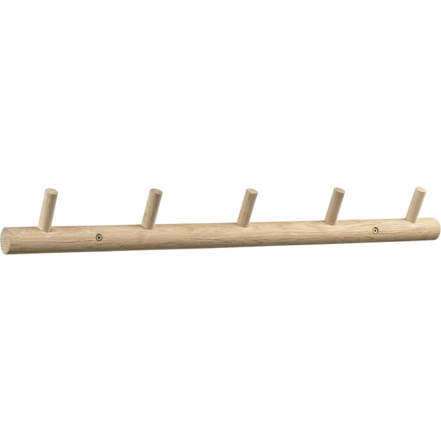 Coat rack Villa Collection Ebern - Blanc - 70x11x7 cm