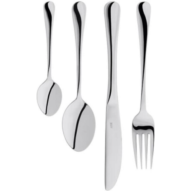 Judge, Windsor - 16 Piece Cutlery Set, Service for 4 - Silver (16)