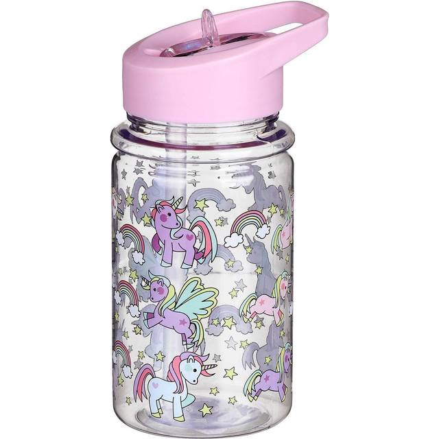 Leonardo's Little Stars Unicorn Bottle with Straw