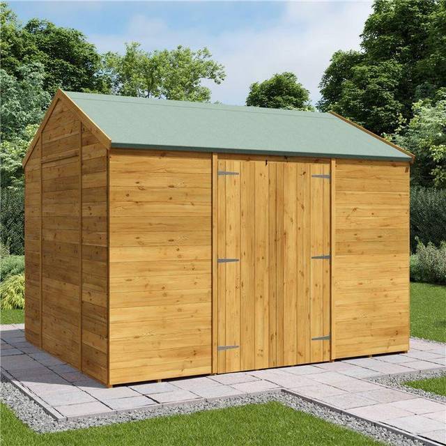 (10x8, Windowless) BillyOh Expert Tongue and Groove Reverse Apex Workshop