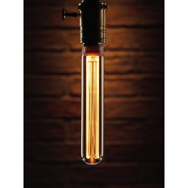 Auraglow Mysa LED Light Bulb Â Vintage Retro Rustic Edison Style Decorative Energy Efficient Filament E27 Screw T30 Tube