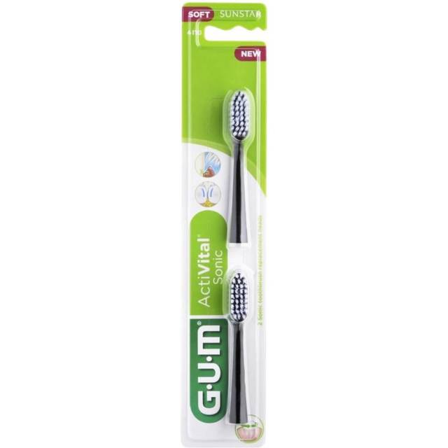 GUM Activital sonic refill vit 2 st